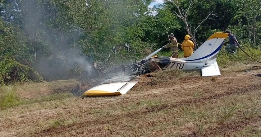 Identifican heridos de la avioneta que se estrelló en Dajabón;