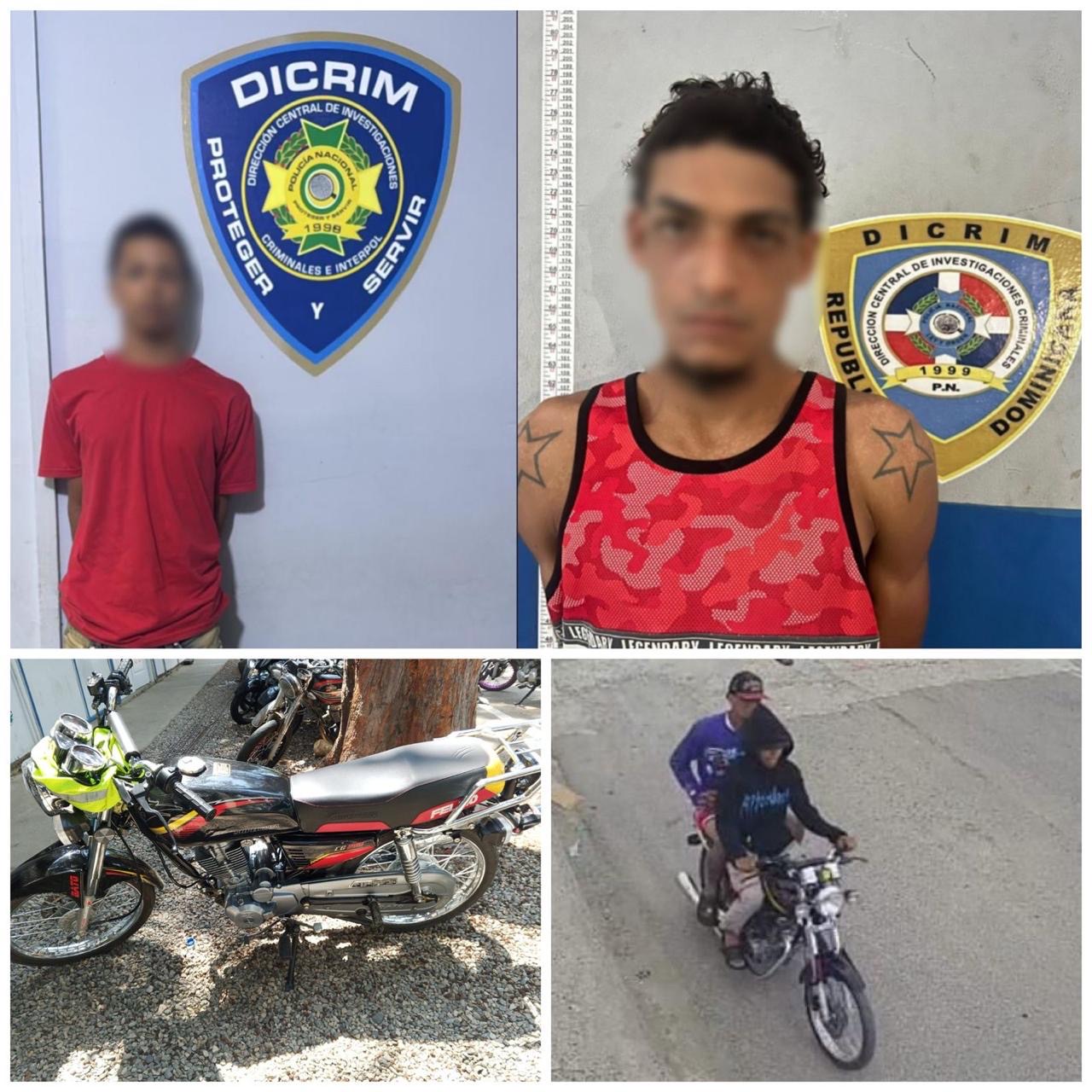 Arrestan a “Pimo” y “El Menor” por asaltos a mujeres en Gurabo; ocupan motocicleta