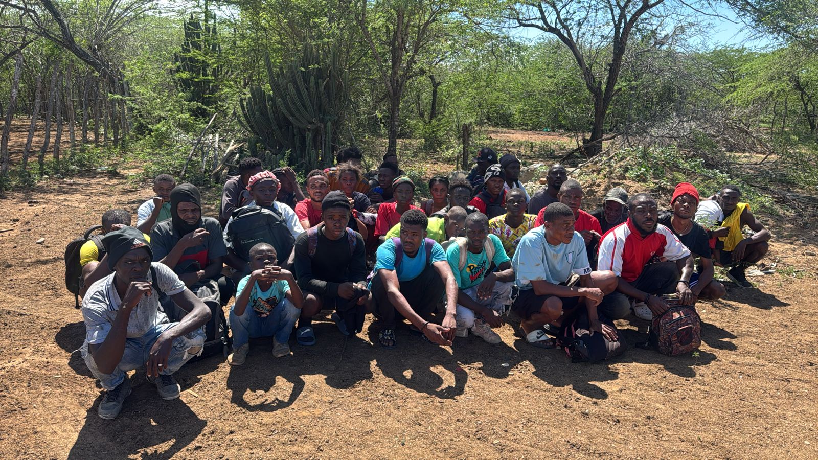 Ejército detiene a 34 haitianos en condición migratoria