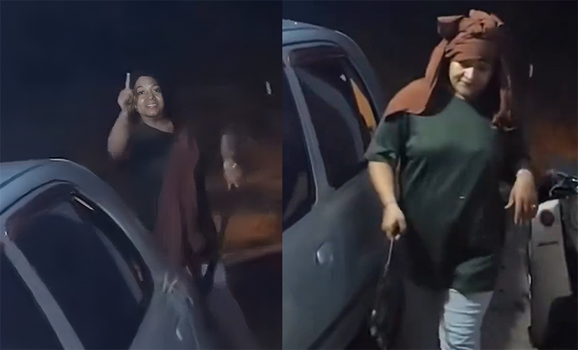 Mujer penetra a la casa de expareja y destruye su vehículo en Nagua