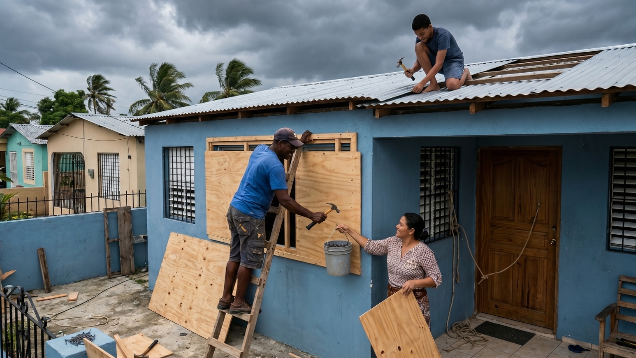 Estudio revela, tormentas impulsan a hogares dominicanos