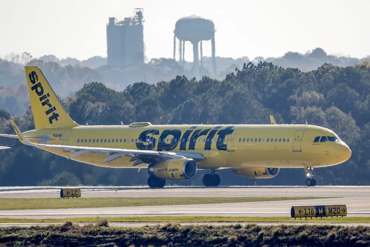 Spirit Airlines se prepara para el cierre tras fracasar