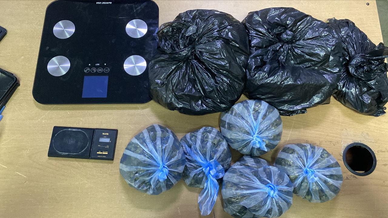 Allanamiento deja dos detenidos y decomiso en Santiago