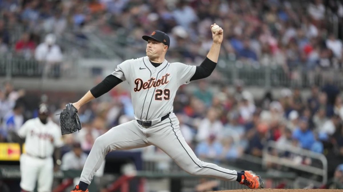 El millonario brazo de Tarik Skubal realiza sesiones de bullpen