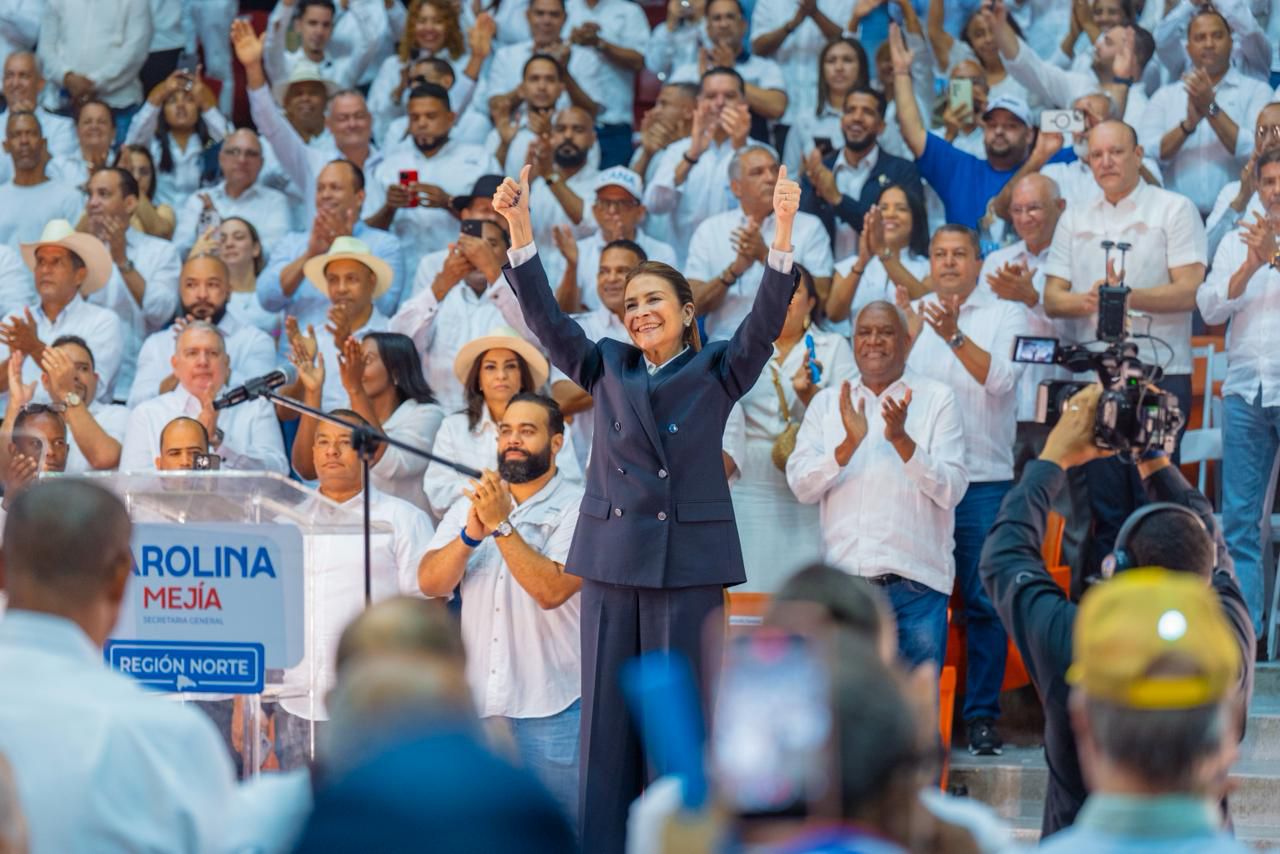 Carolina ratifica en Santiago será candidata presidencial PRM: “estoy preparada para ser presidenta”