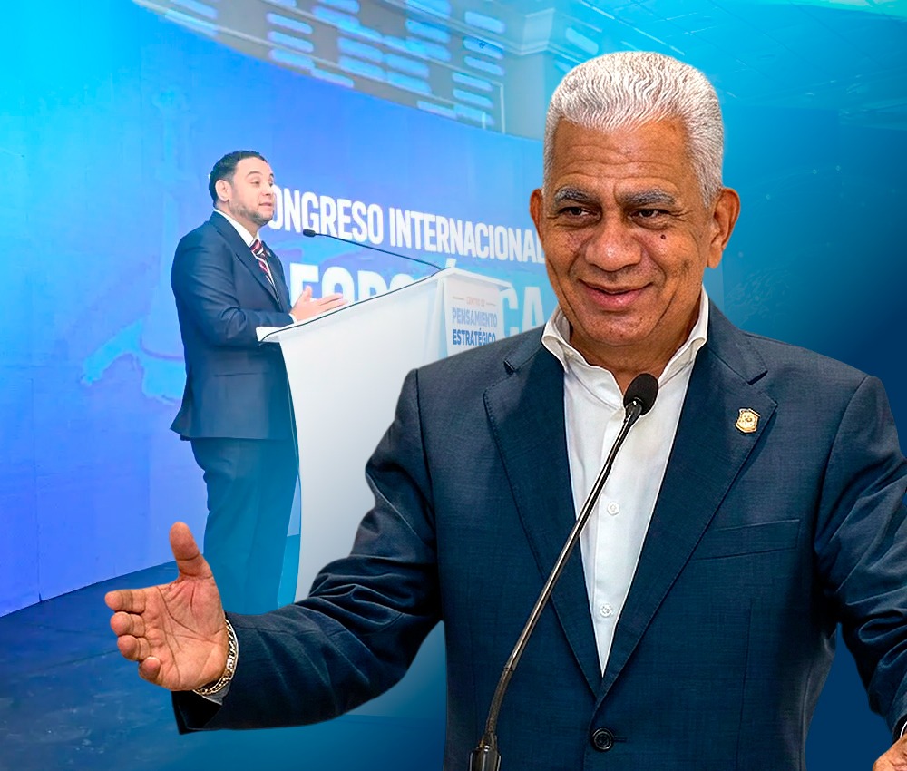 Presidente del Senado felicita a Manuel Cruz por 1er Congreso Internacional de Geopolítica