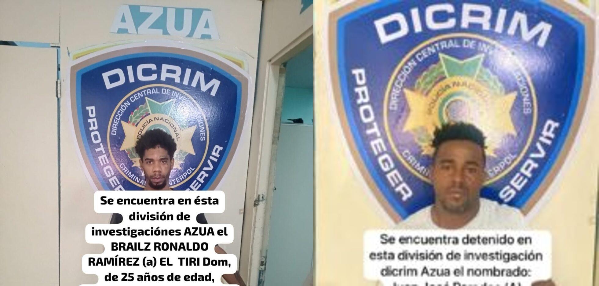 Arrestan a dos hombres con armas artesanales durante
