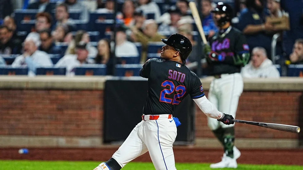 Juan Soto conecta su jonrón 250 de por vida ante la tormenta del Citi Field