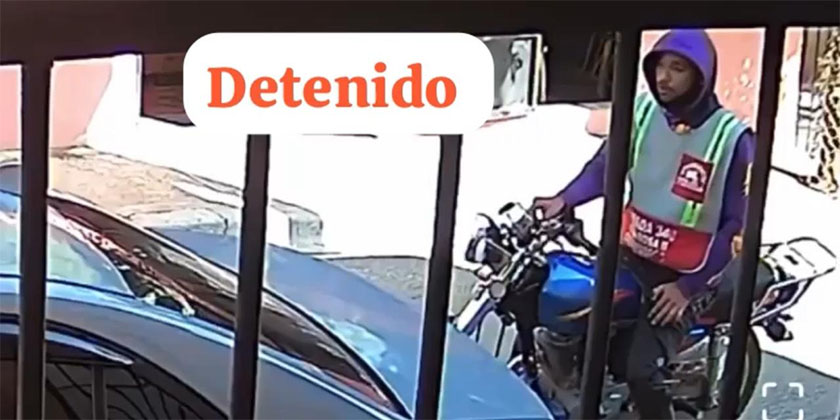 Capturan a presunto asaltante tras viralizarse violento atraco a mujer en Santiago