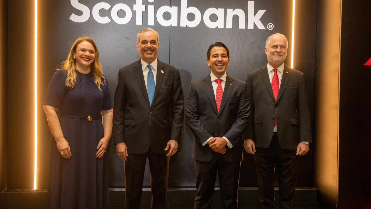 Scotiabank elige a República Dominicana como hub regional para el Caribe y Centroamérica