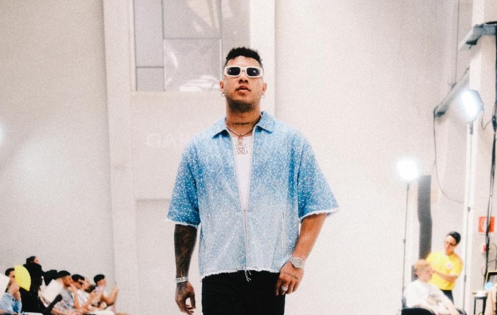 Boza desfila en el Milan Fashion Week y representa a Panamá