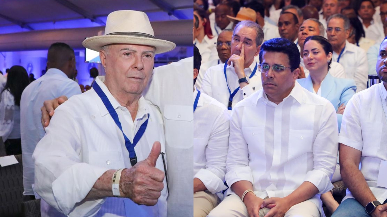 Hipólito Mejía protagoniza tenso momento actividad del PRM