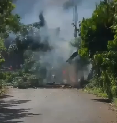 Persiste la protesta por la falta de agua potable