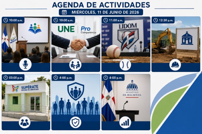 Agenda del día: jueves 11 de junio 2026 ¿Qué hacer hoy?