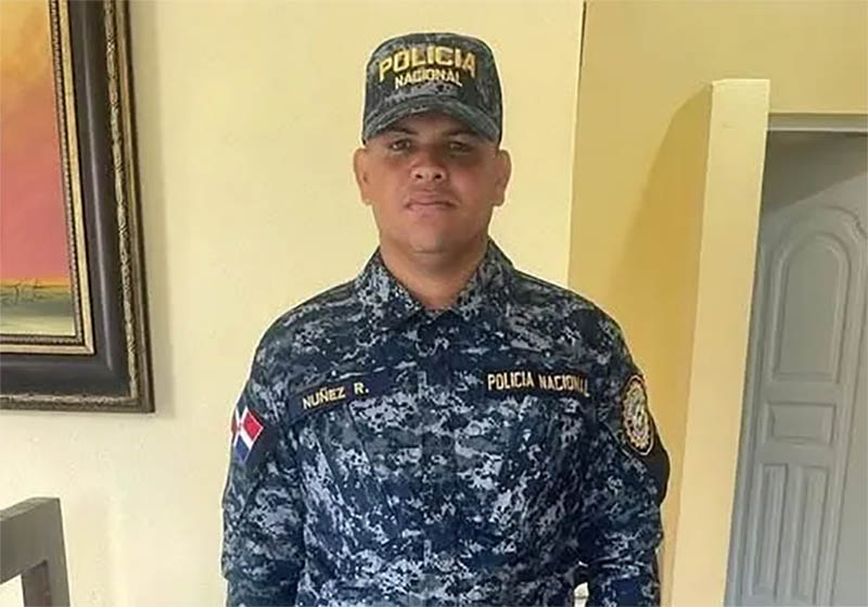 Se filtra video desde banca de lotería sobre caso de policía en Nagua