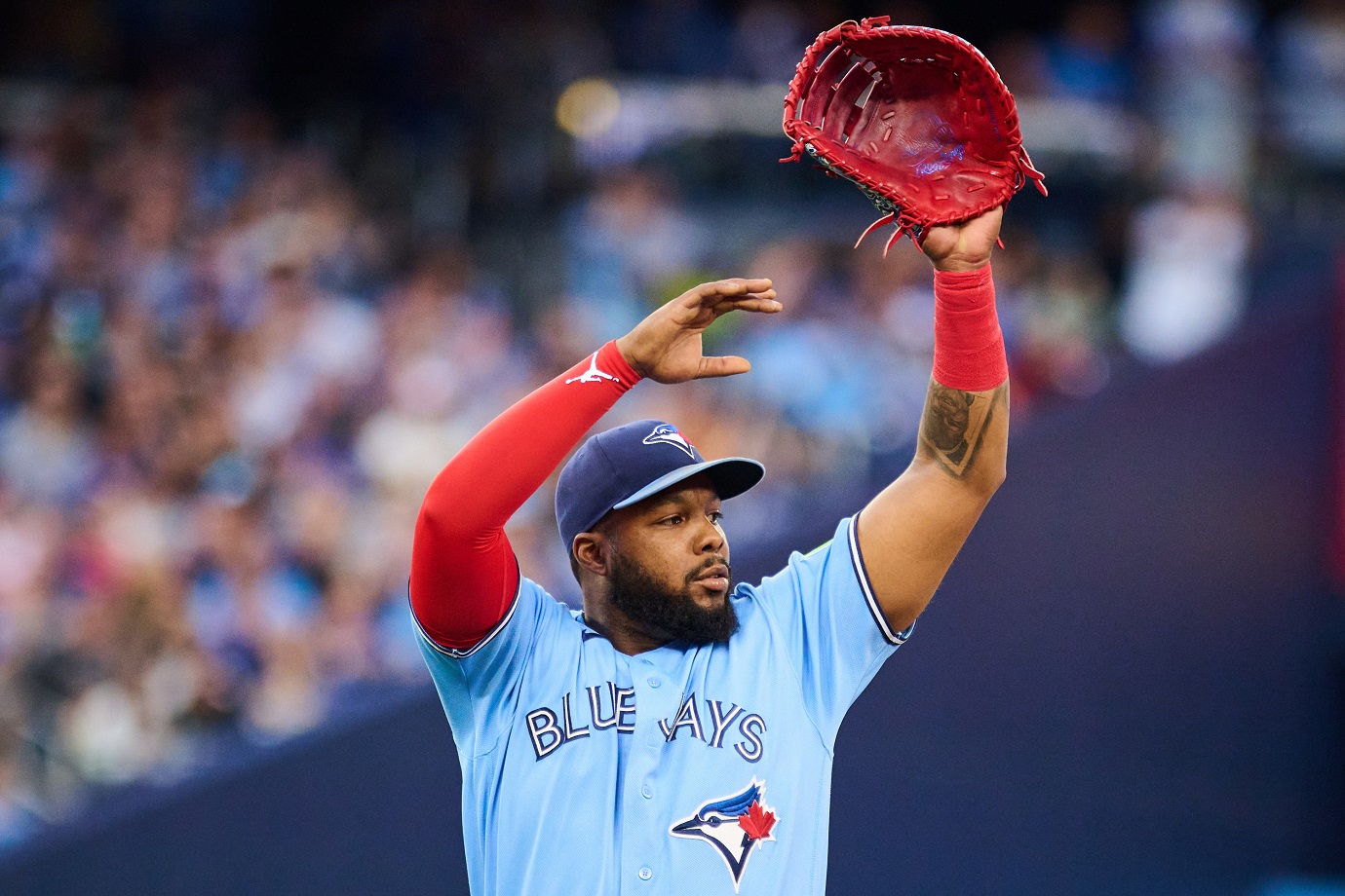 Vladimir Guerrero Jr. y Junior Caminero se sorprenden por alta cantidad de votos para el Juego de Estrellas