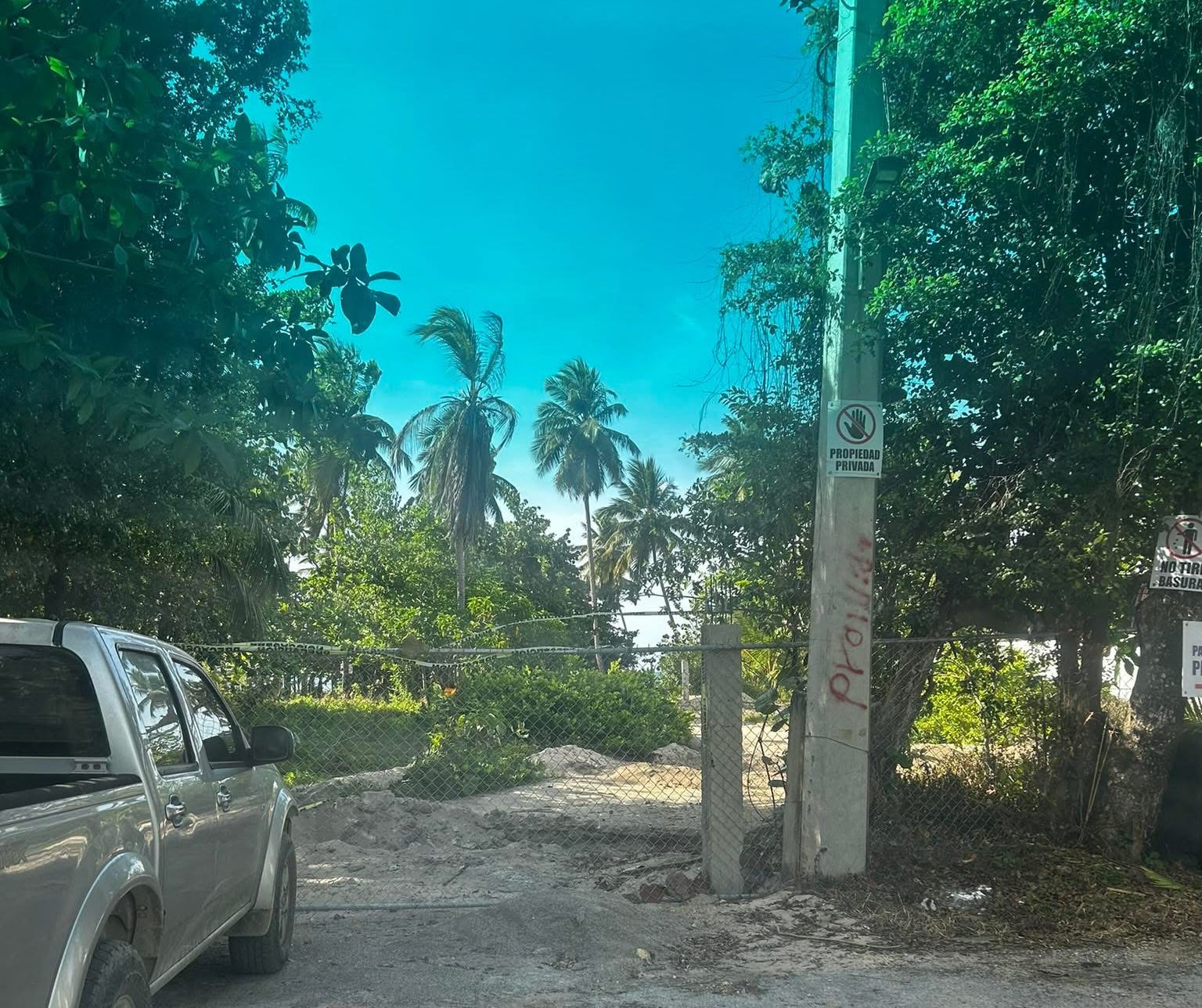 Circula información sobre presunto cierre de acceso a Playa