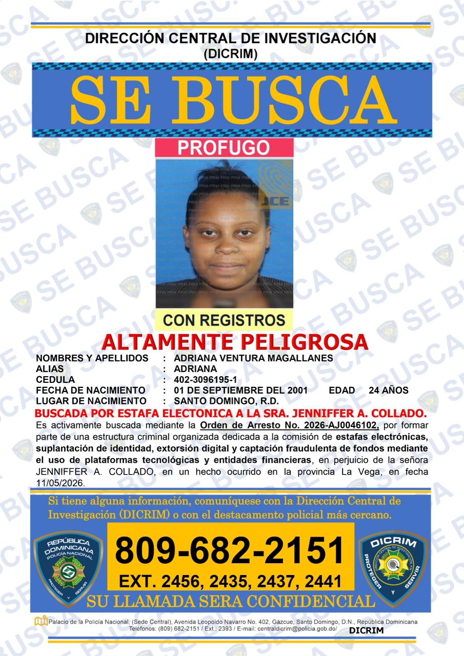 Policía busca mujer por estafa y extorsión