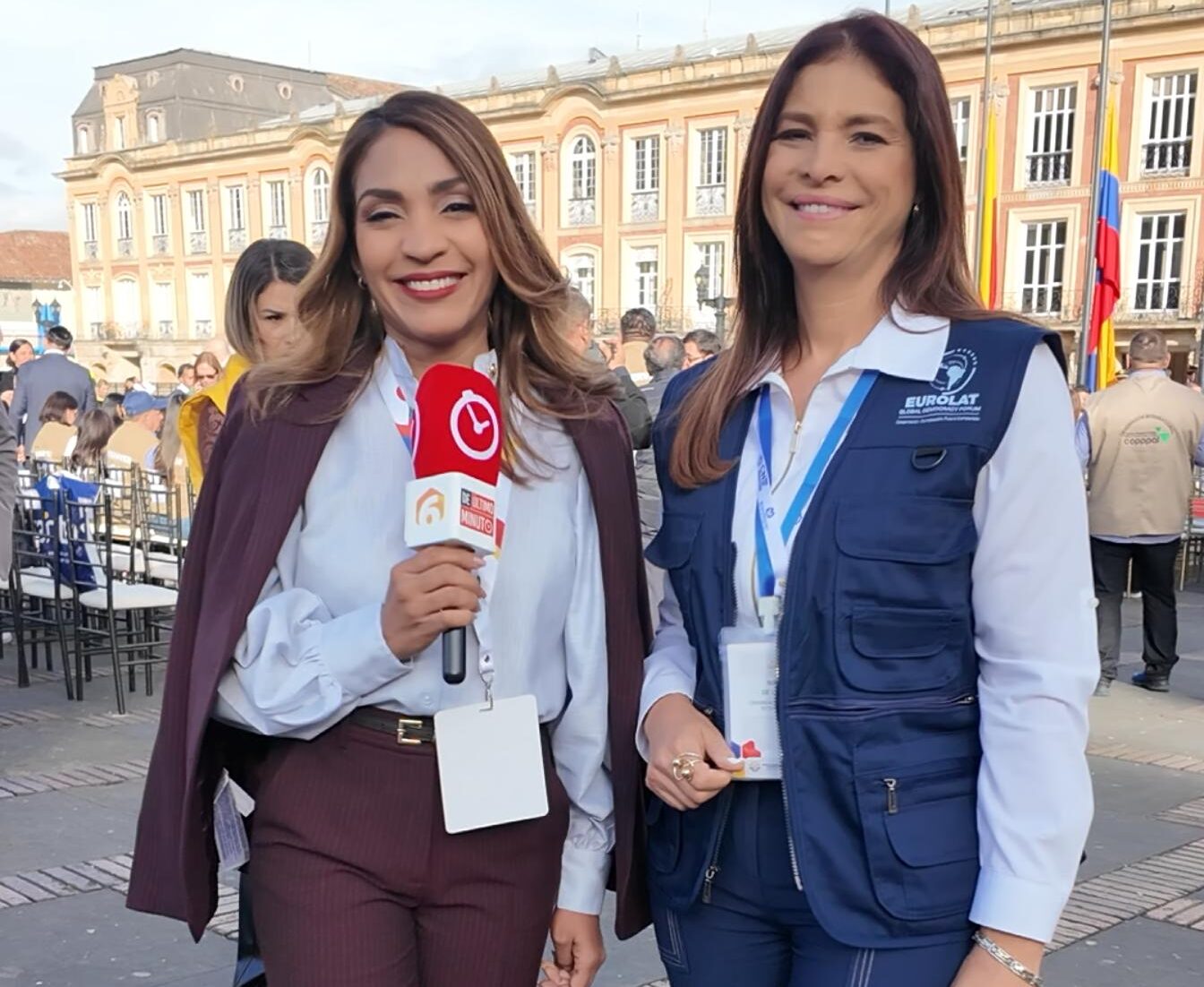 Nikauly de la Mota destaca civismo electoral en Colombia