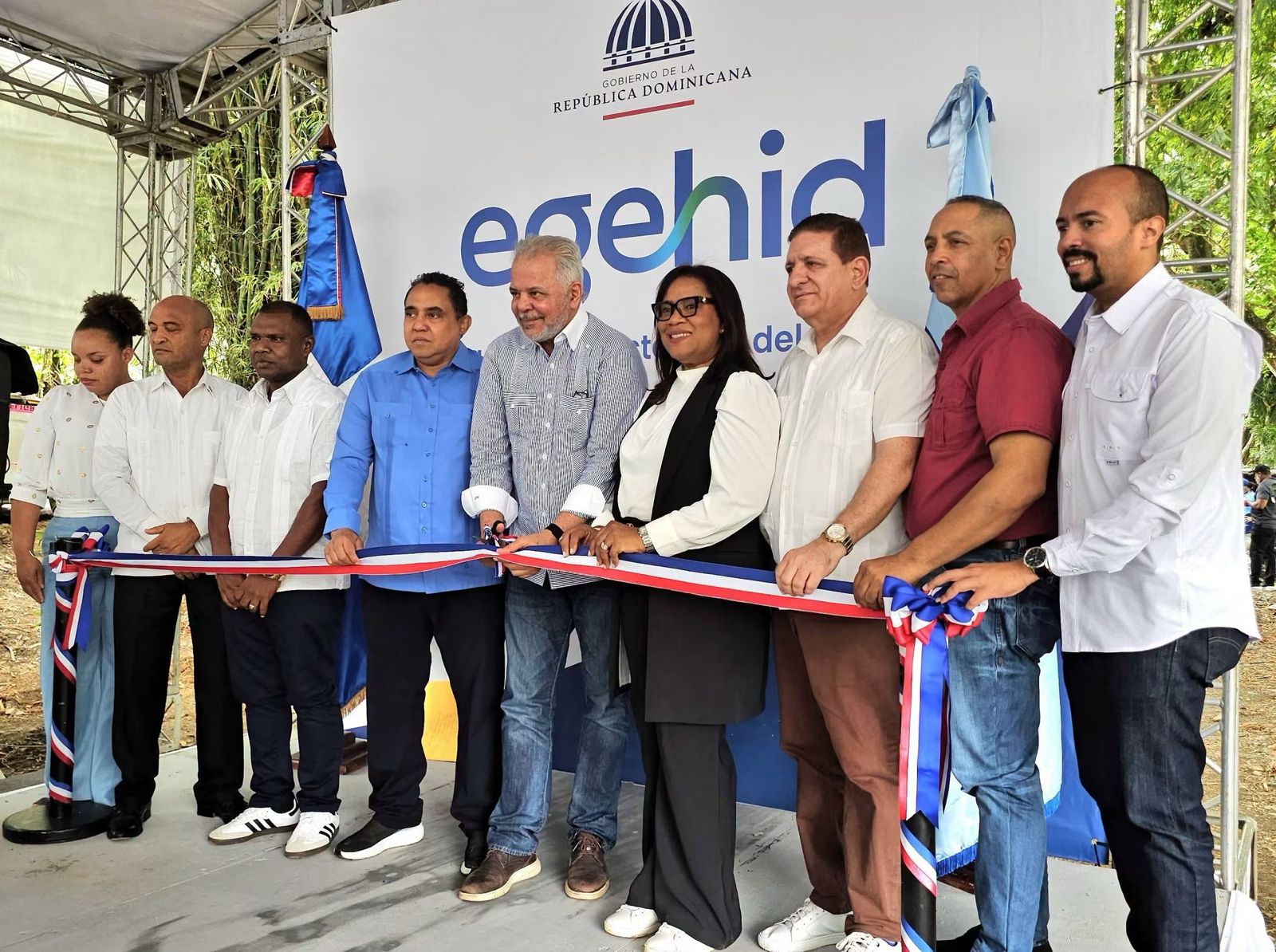 EGEHID inaugura rehabilitación de la toma de agua