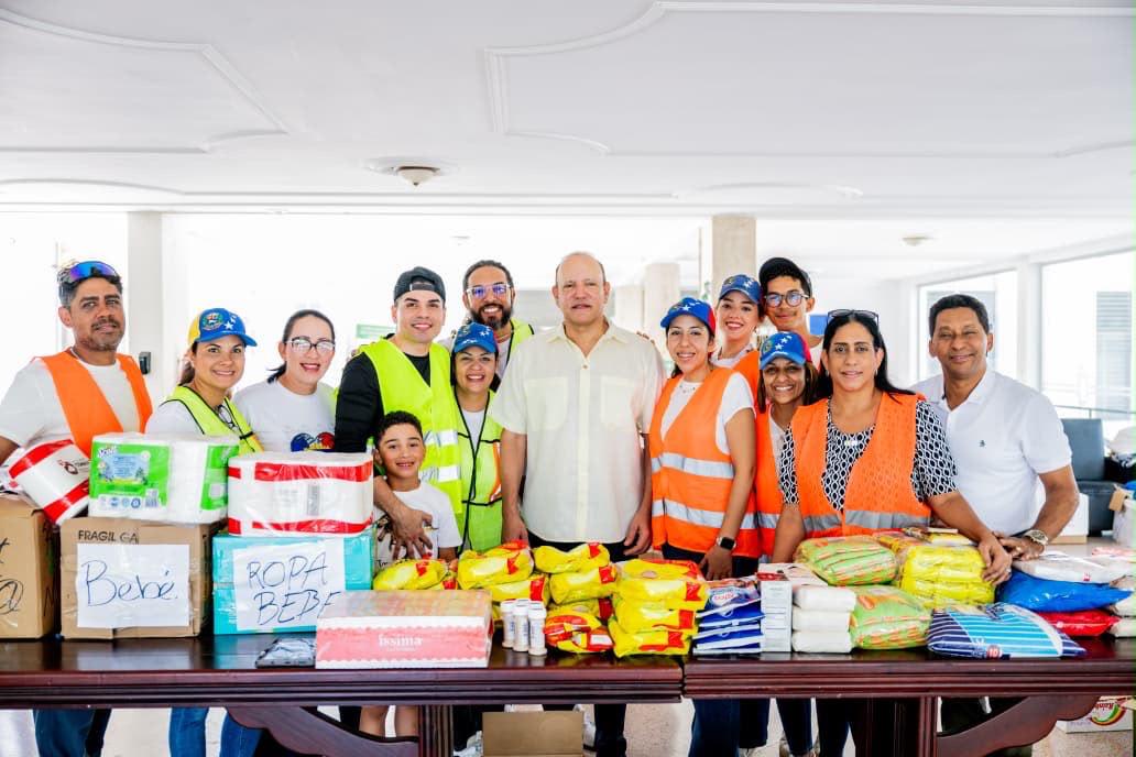 Alcaldía de Santiago habilita centro de acopio para ayudar