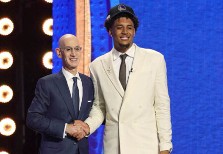 Dominicano Yaxel Lendeborg escogido por Golden State en la primera ronda del draft de la NBA