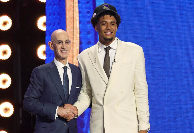 Dominicano Yaxel Lendeborg escogido por Golden State en la primera ronda del draft de la NBA
