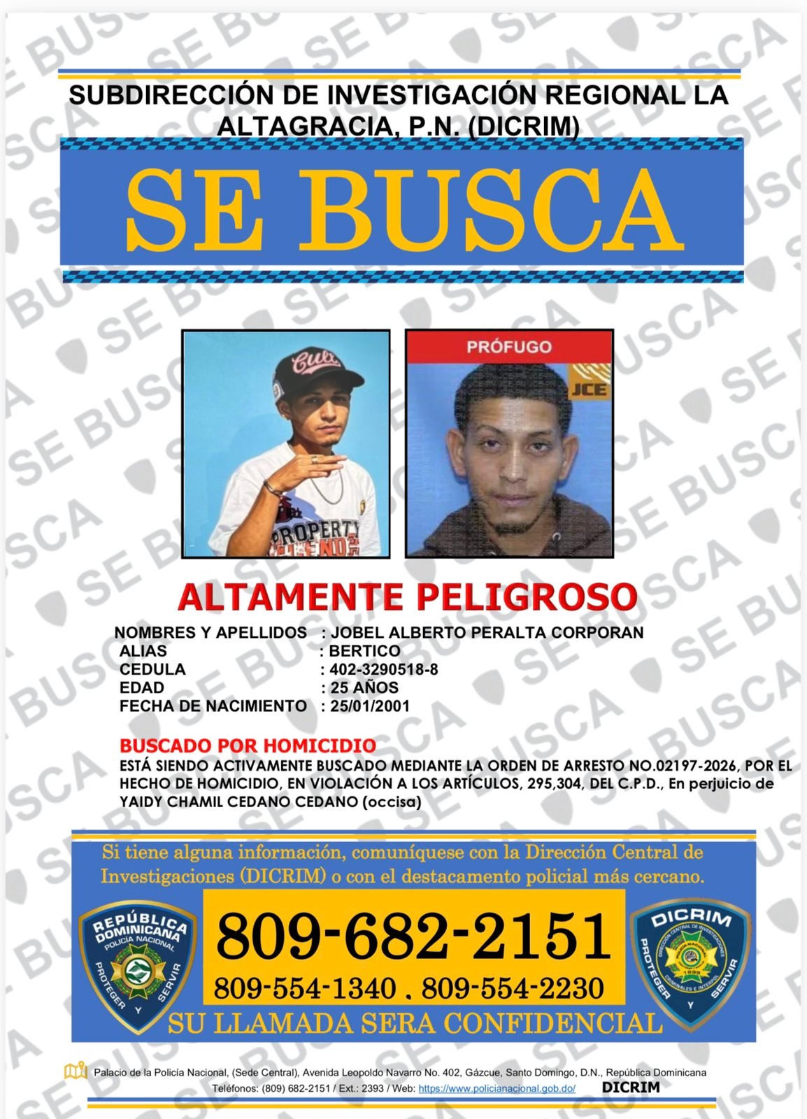 PN busca al acusado de ultimar a su pareja embarazada en..