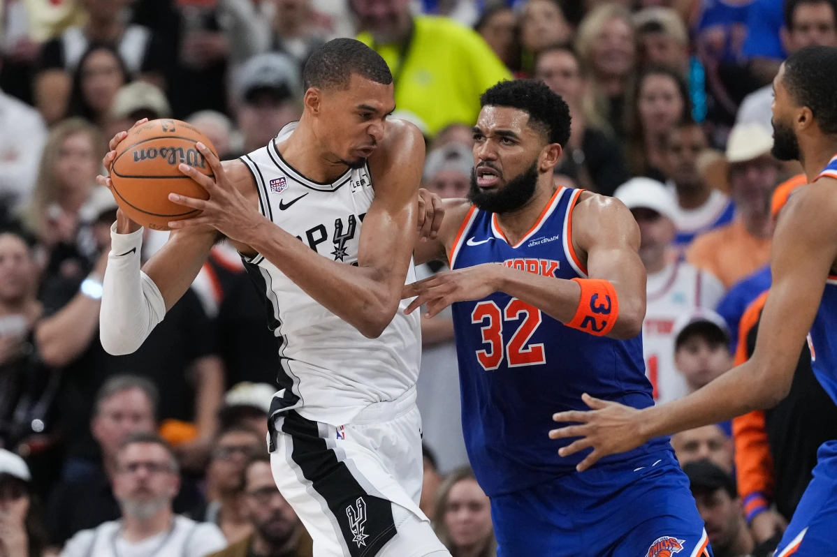 Knicks vencen a los Spurs 105-104 y se ponen 2-0 arriba en las Finales de la NBA
