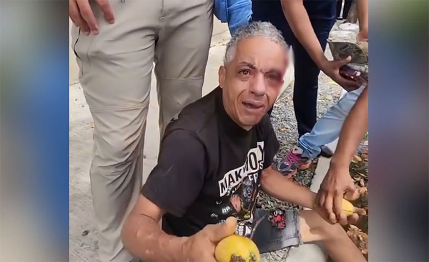 Incidente con hombre por mangos en La Vega se vuelve viral