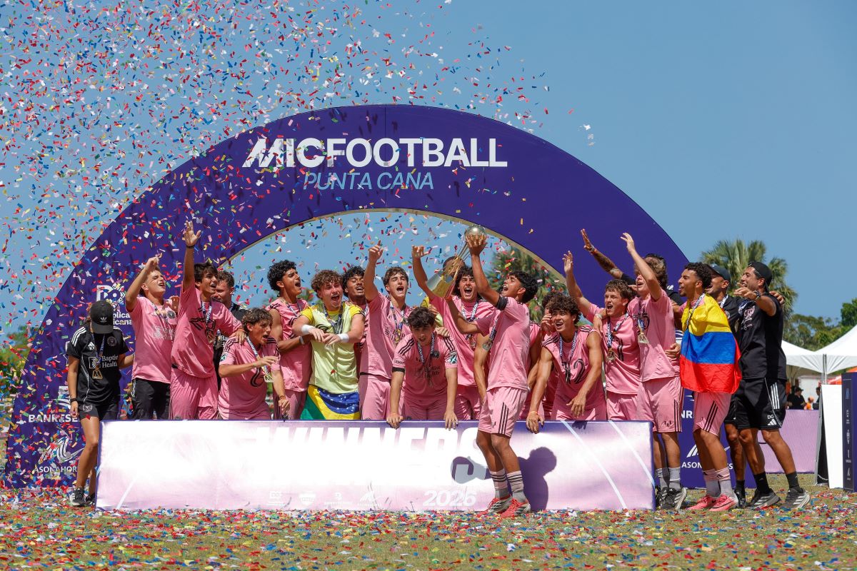 Club Inter Miami doble campeón en MICFootball Punta Cana 2026