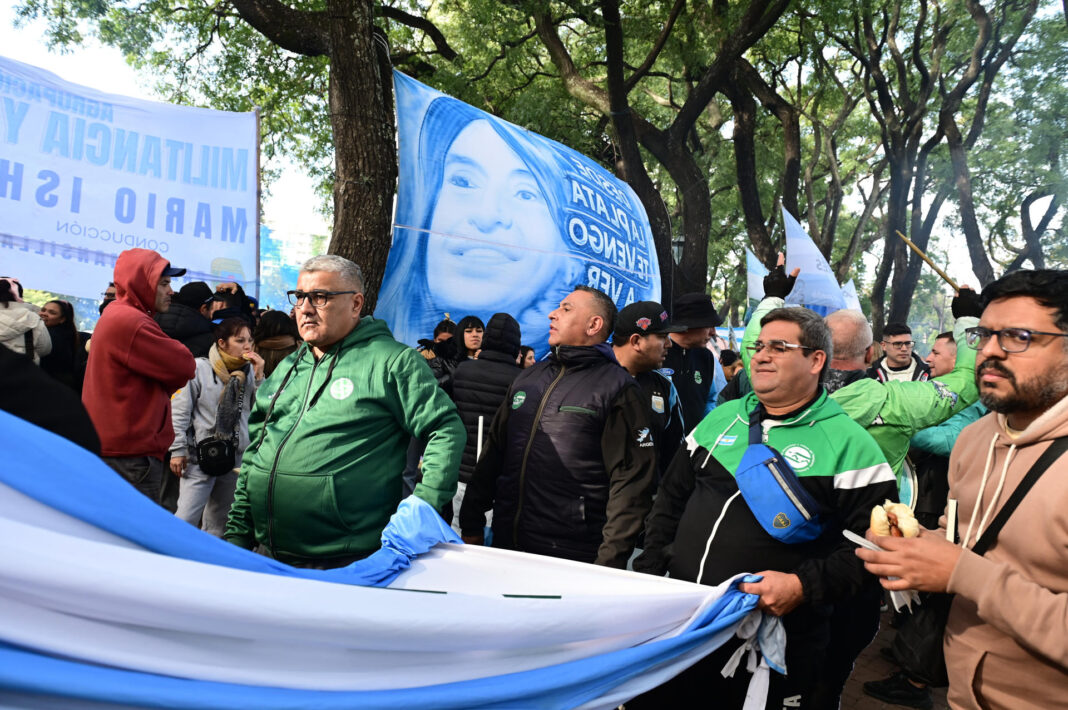 Seguidores de Cristina Fernández reclaman la libertad