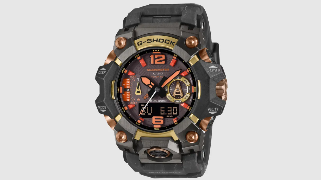 El G-Shock más impresionante de Casio está inspirado en un volcán