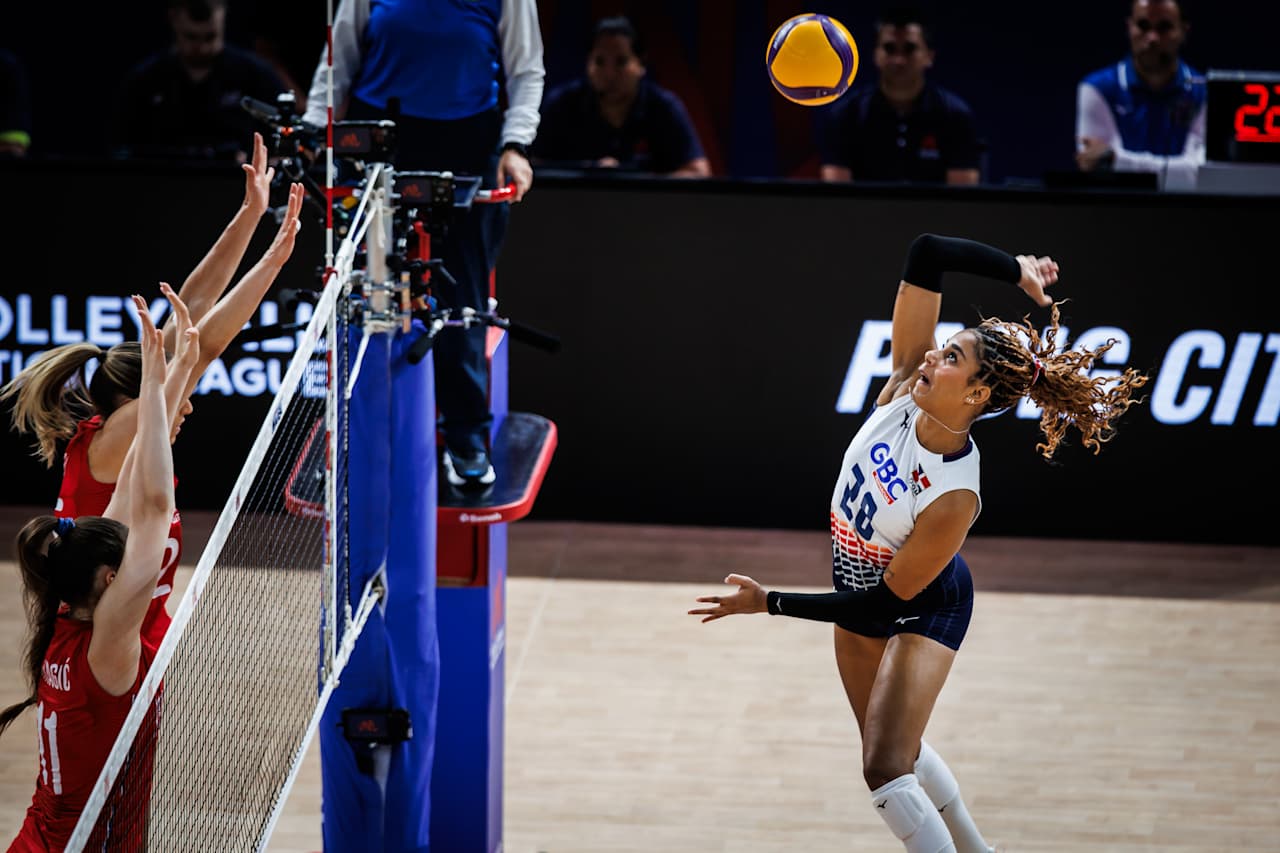 Serbia derrota 3-0 las Reinas del Caribe en Liga de Naciones