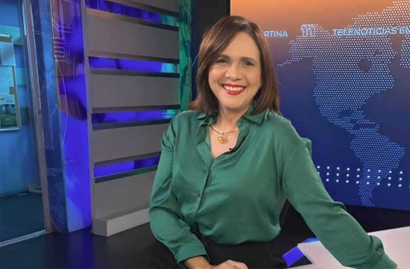 Eveling Belliard se despide de Telenoticias