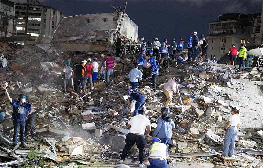 Sube a 235 la cifra de muertos por terremotos en Venezuela