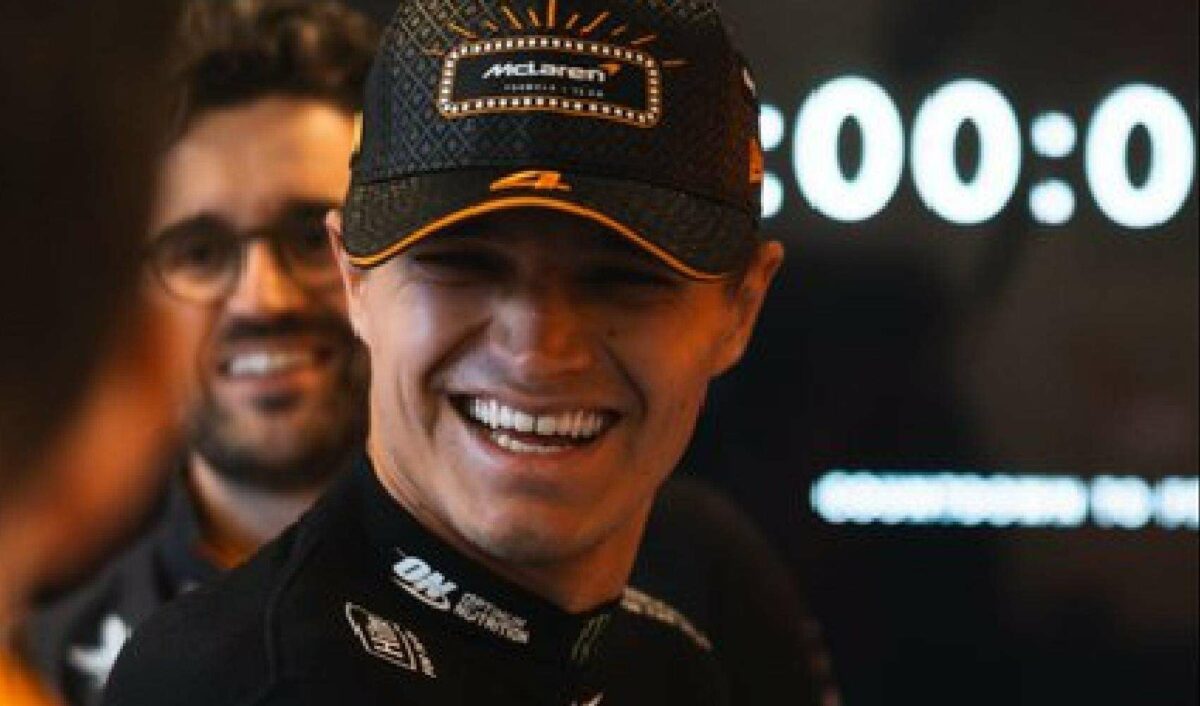 Lando Norris impuso su ley en la sesión sabatina en el trazado de Hungaroring