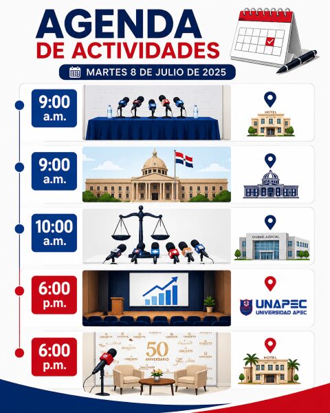 Agenda del día: martes 7 de julio de 2026 ¿Qué hacer hoy?
