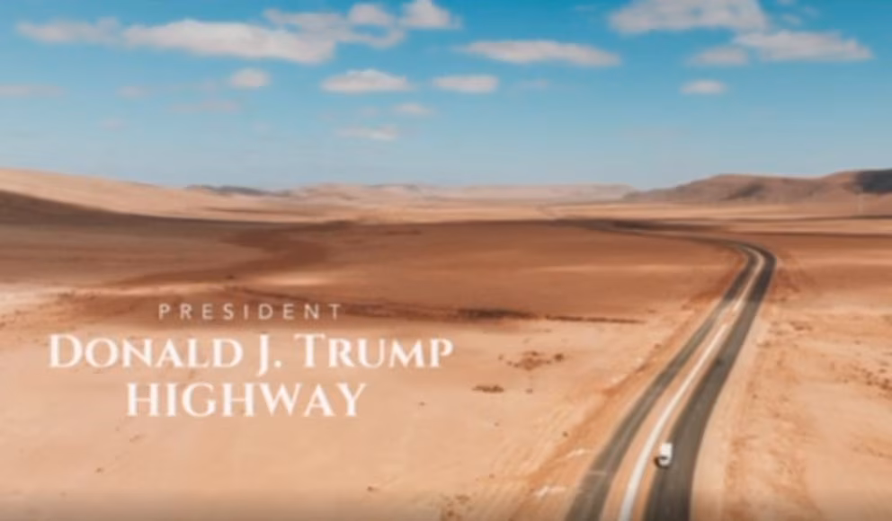 Trump anuncia autopista hacia el Sáhara Occidental que llevará su nombre