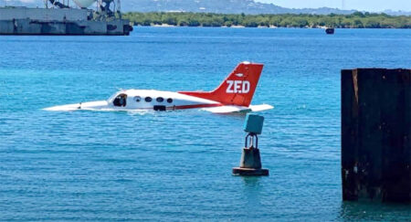 Avioneta de matrícula dominicana realiza amerizaje de emergencia en Haití