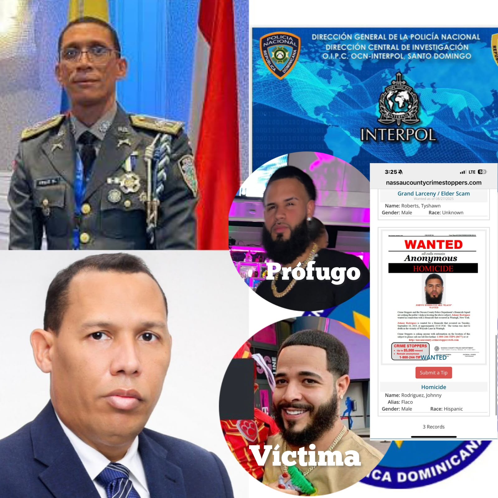 Piden a INTERPOL, DNI y demás organismos apresar a “Flaco”