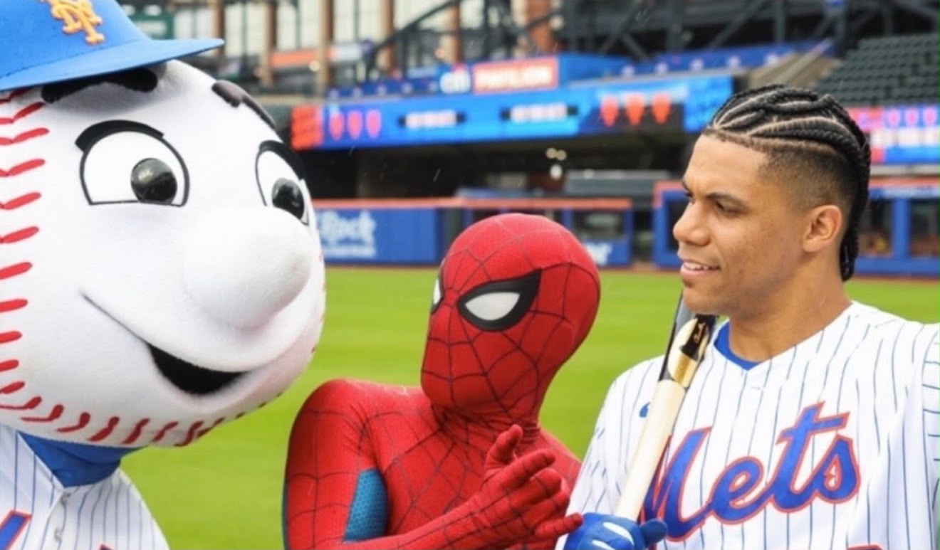 Juan Soto en nuevo comercial de la película de Spider-Man