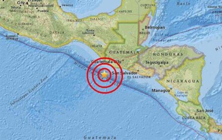 Terremoto de magnitud 7,4 sacude el sur de México en la frontera con Guatemala