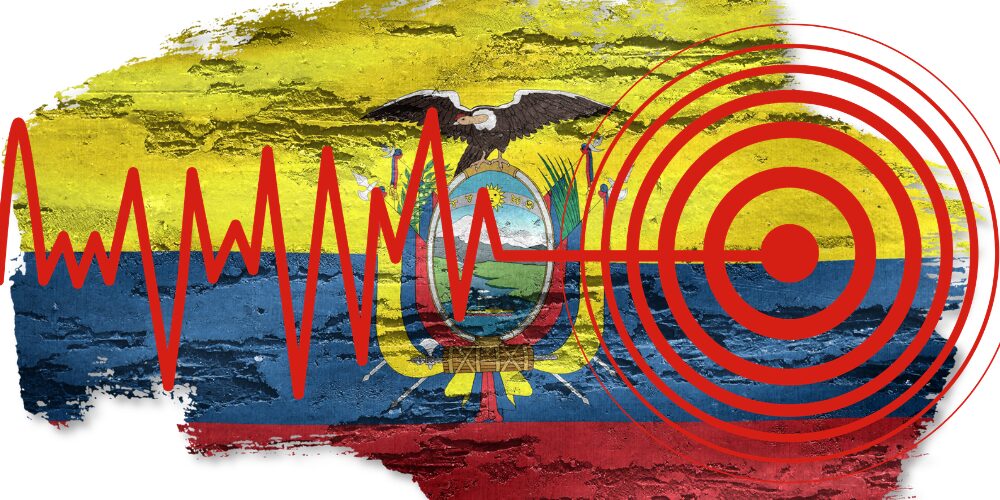 Registran un sismo de magnitud 4 en provincia costera de Ecuador