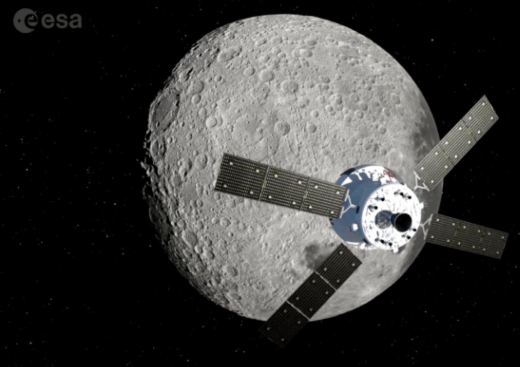 El cohete perdido de SpaceX ya tiene tumba en la Luna
