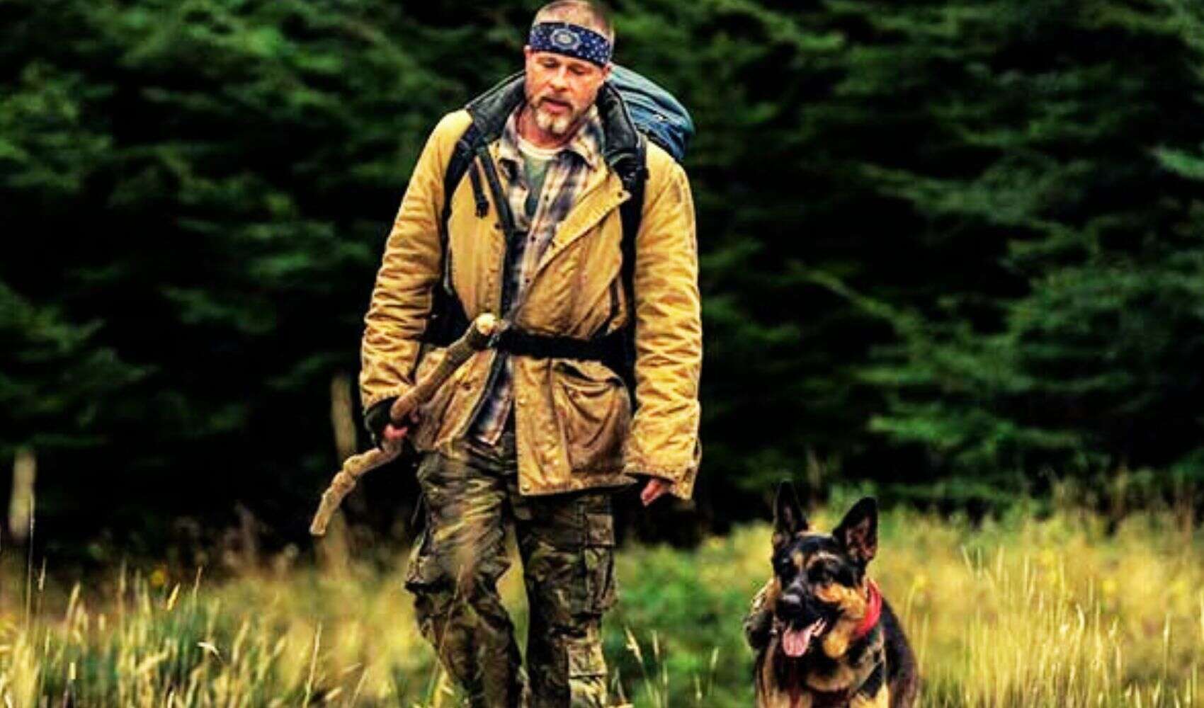 Brad Pitt vuelve a San Sebastián con un thriller de supervivencia junto a su perro de combate