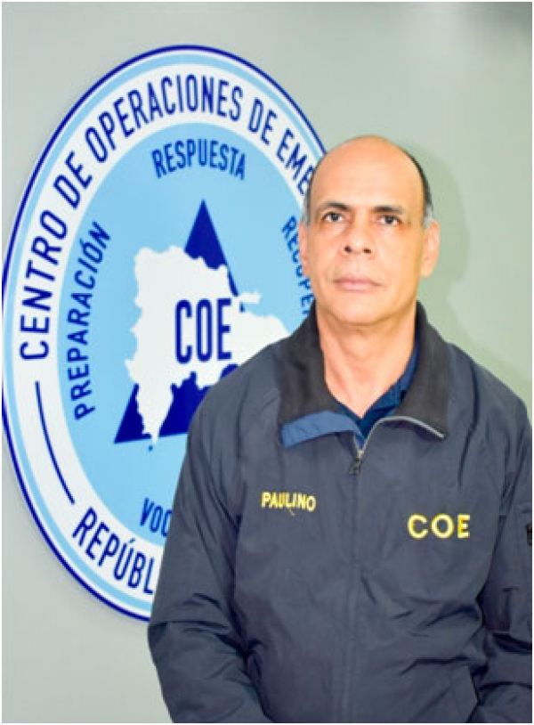 Carlos Manuel Paulino Cárdenas es designado director de la Defensa Civil
