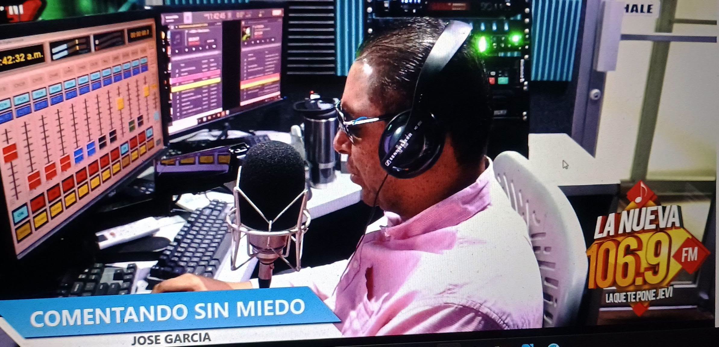 José García pone fin a transmisiones de “Comentando Sin Miedos» tras diez años en el aire