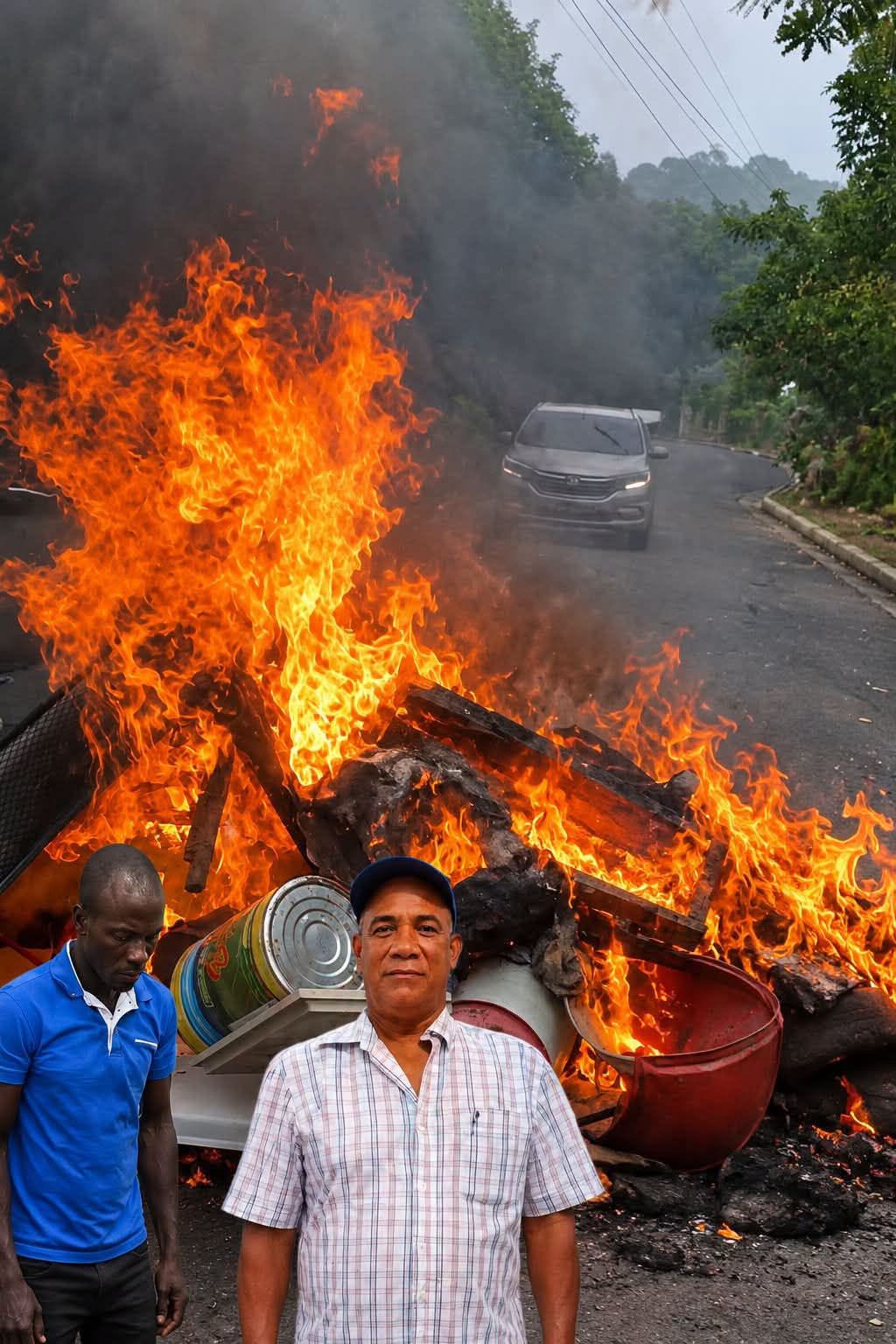 Crimen de agricultor desata incidentes en contra de haitianos residentes en La Moquita, en San Víctor
