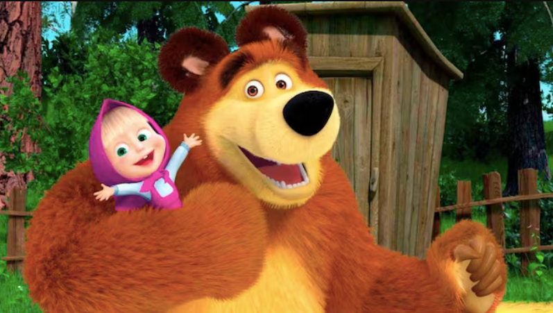 Ucrania anunció sanciones destinadas a limitar la difusión de la serie infantil Masha y el Oso